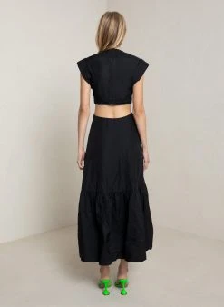 ALC LTD Alexandria Cotton Midi Dress Dresses 10 ALC LTD Alexandria Cotton Midi Dress Dresses