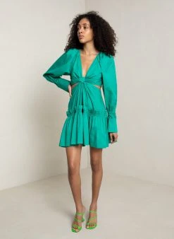 ALC LTD Alexa Cotton Mini Dress Dresses