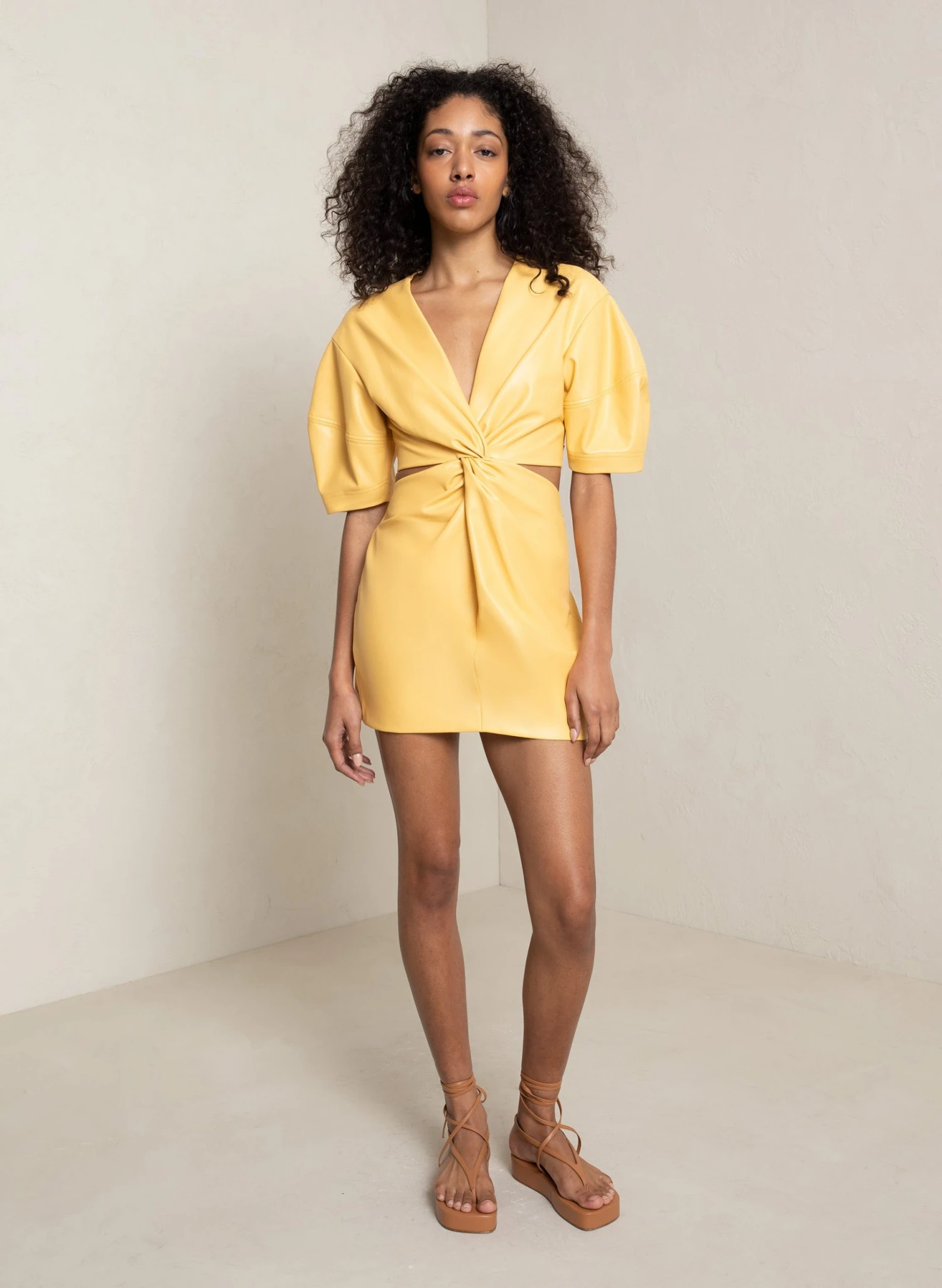 ALC LTD Alex Vegan Leather Dress Dresses 4 ALC LTD Alex Vegan Leather Dress Dresses