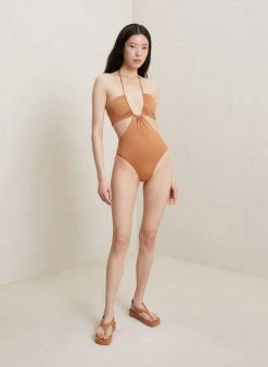 ALC LTD Ana Halter One-Piece SWIM