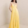 ALC LTD Aries Satin Pleated Dress Dresses