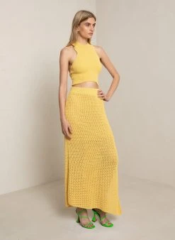 ALC LTD Knitwear Caleb Cotton Knit Top