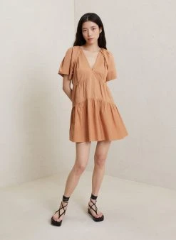 ALC LTD Camila Cotton Mini Dress