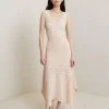 ALC LTD Carlota Crochet Midi Dress