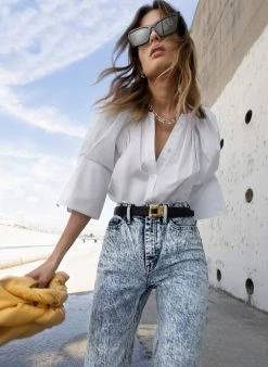 ALC LTD Chloe Cotton Top Tops