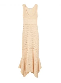 ALC LTD Carlota Crochet Midi Dress