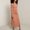 ALC LTD Dawson Jersey Midi Skirt Skirts
