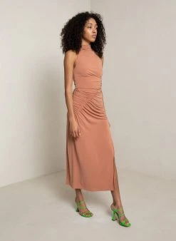 ALC LTD Dawson Jersey Midi Skirt Skirts