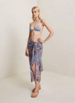 ALC LTD Devin Triangle Bikini Top SWIM