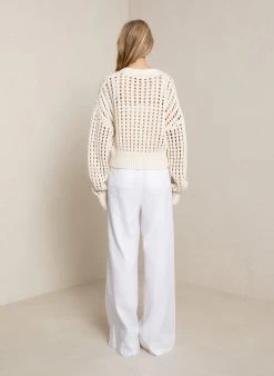 ALC LTD Drew Crochet Cardigan
