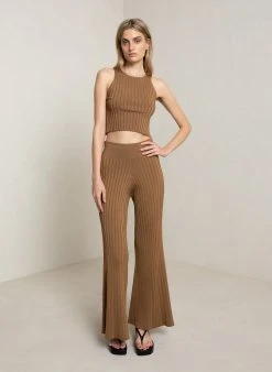 ALC LTD Knitwear Eden Rib Knit Top