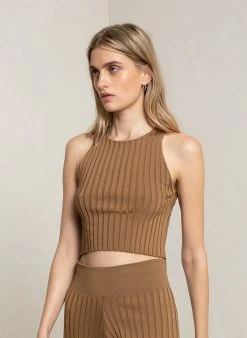 ALC LTD Knitwear Eden Rib Knit Top