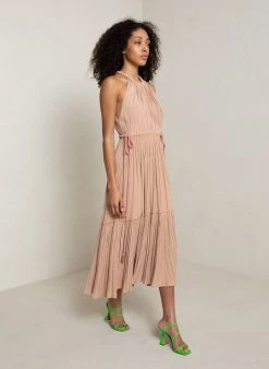 ALC LTD Dresses Ella Pleated Midi Dress