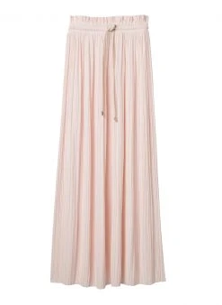 ALC LTD Everly Pleated Maxi Skirt Bottoms