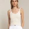 ALC LTD Hadley Crochet Tank Tops