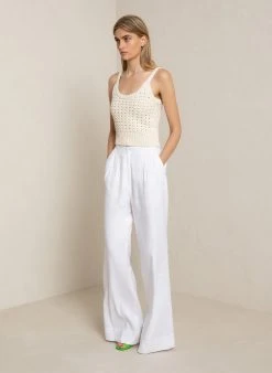 ALC LTD Hadley Crochet Tank Tops