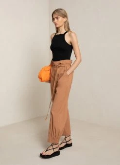 ALC LTD Hannah Ribbed Cotton Tank