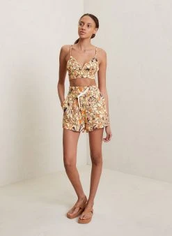 ALC LTD Tops Lana Linen Bra