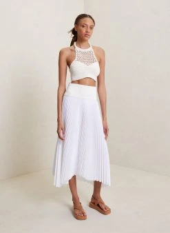 ALC LTD Luciana Crochet Crop Top