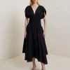ALC LTD Lucia Cotton Midi Dress Dresses