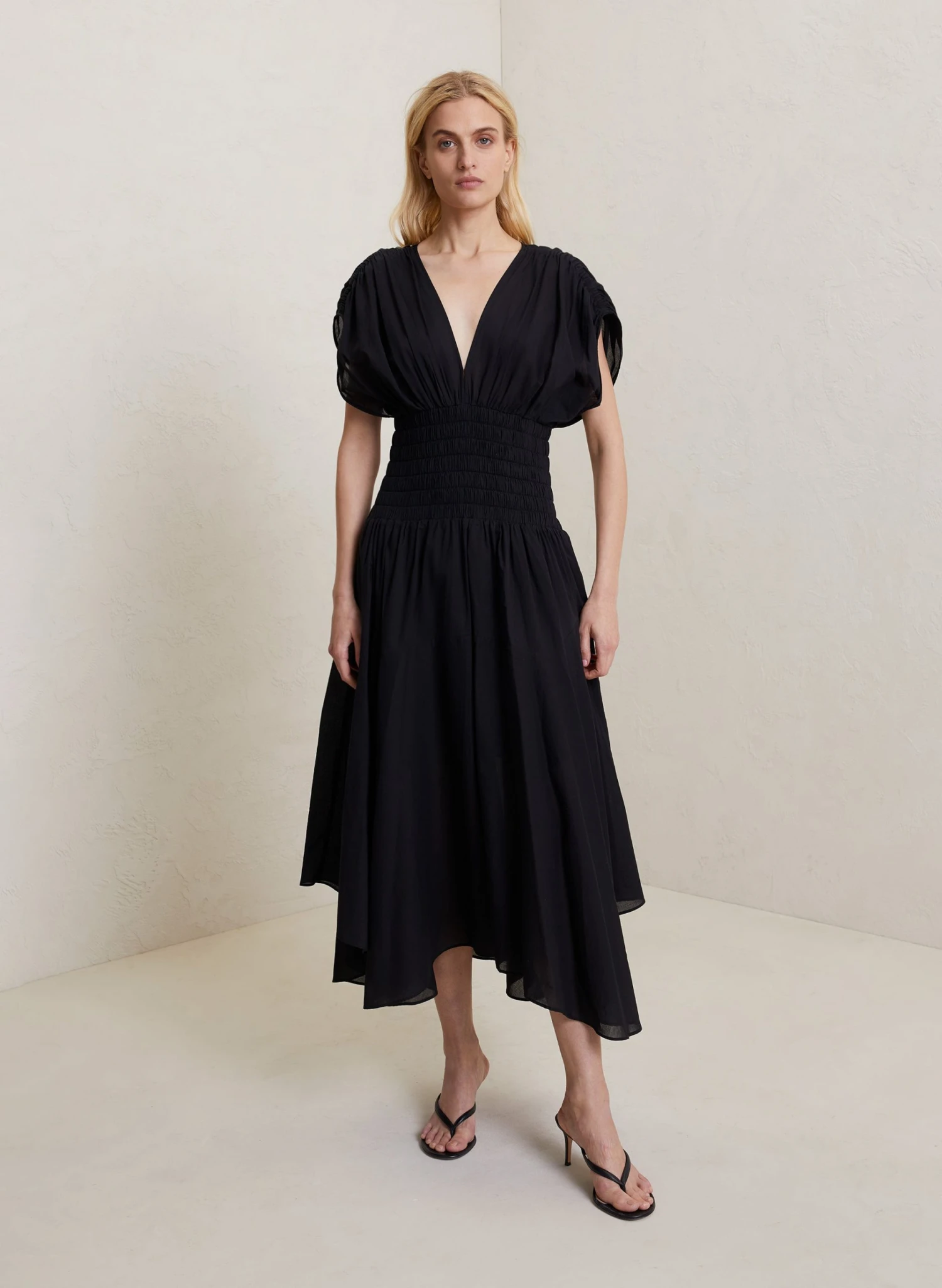 ALC LTD Lucia Cotton Midi Dress Dresses 3 ALC LTD Lucia Cotton Midi Dress Dresses