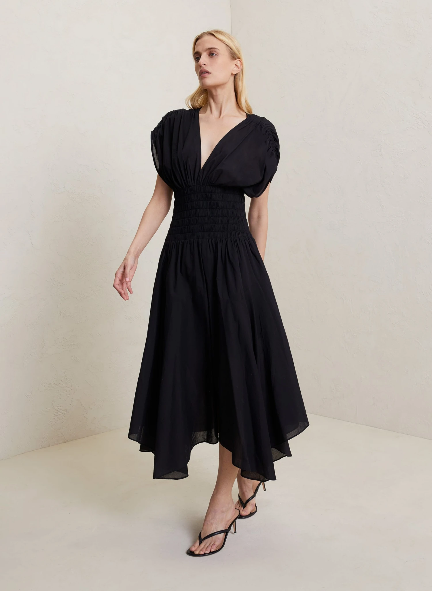 ALC LTD Lucia Cotton Midi Dress Dresses 5 ALC LTD Lucia Cotton Midi Dress Dresses