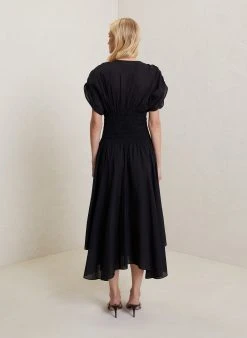 ALC LTD Lucia Cotton Midi Dress Dresses 10 ALC LTD Lucia Cotton Midi Dress Dresses