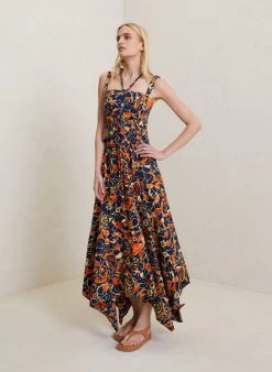 ALC LTD Blanca Cotton Maxi Skirt