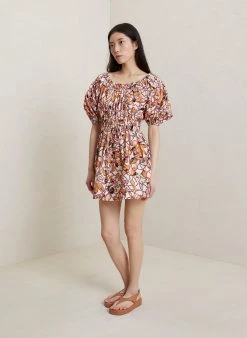 ALC LTD Maya Cotton Mini Dress
