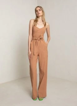 ALC LTD Mila Linen Jumpsuit