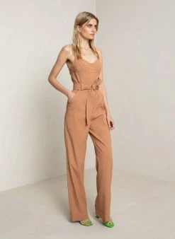 ALC LTD Mila Linen Jumpsuit