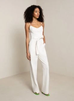 ALC LTD Mila Linen Jumpsuit Jumpsuits