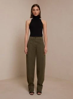 ALC LTD Tops Paltrow Cotton Knit Top