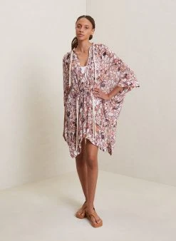 ALC LTD Pacha Silk Coverup SWIM