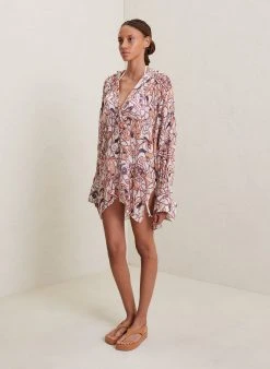 ALC LTD Paulina Silk Shirt