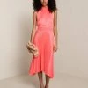 ALC LTD Renzo Pleated Midi Dress Dresses