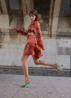 ALC LTD Dresses Izzy Chiffon Mini Dress