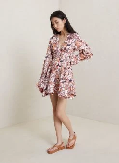 ALC LTD Dresses Salina Linen Mini Dress