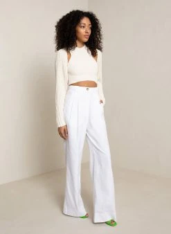 ALC LTD Sawyer Ribbed Knit Bolero Knitwear