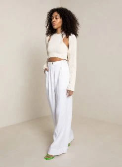 ALC LTD Sawyer Ribbed Knit Bolero Knitwear