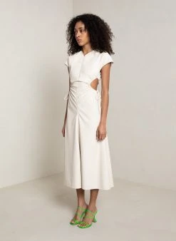 ALC LTD Syna Vegan Leather Dress Dresses