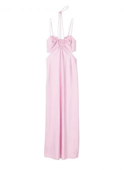 ALC LTD Dresses Sienna Satin Halter Dress