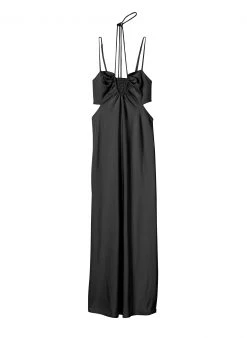 ALC LTD Dresses Sienna Satin Halter Dress
