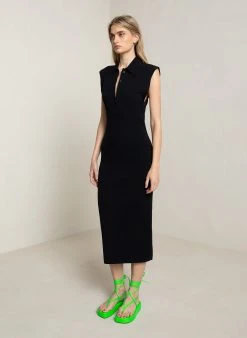 ALC LTD Taylor Knit Midi Dress