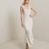 ALC LTD Dresses Nicky Crochet Midi Dress