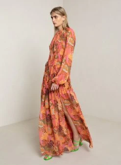 ALC LTD Dresses Valentina Chiffon Maxi Dress