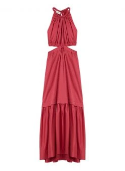 ALC LTD Whitney Cotton Midi Dress Dresses